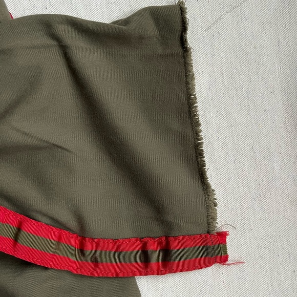 army green side striped pants - Picture 4 of 7